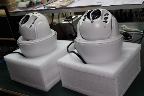 production line high speed dome IP camera